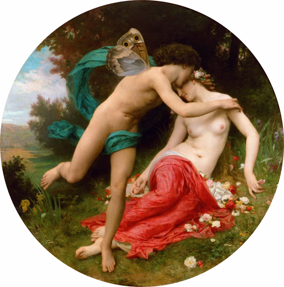 Flora e Zeffiro - Musée des beaux, arts de Mulhouse